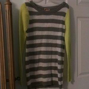 Striped sweater by MUDD